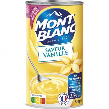 MONT BLANC Crème Vanille 570g