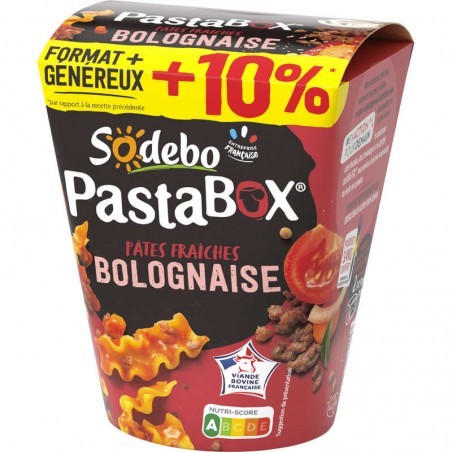 SODEBO Pasta Box bolognaise 330g